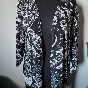 BLACKCRAFT LOGO WOMEN'S KIMONO